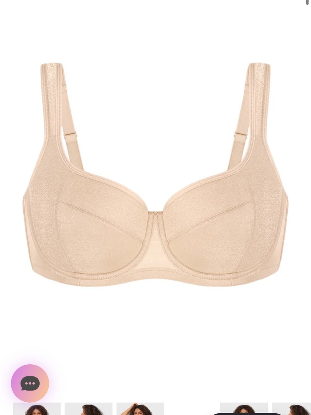 Hsia Starry Night Lightly Lined Lightly Padded Plus Size Balconette Bra